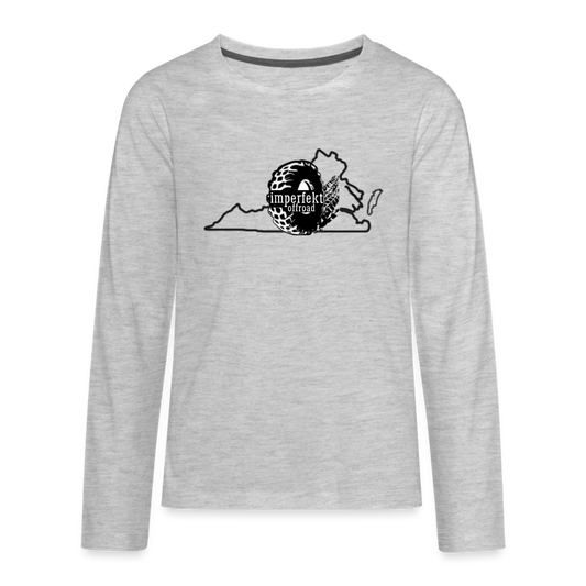 Kids' Premium Long Sleeve T-Shirt - heather gray
