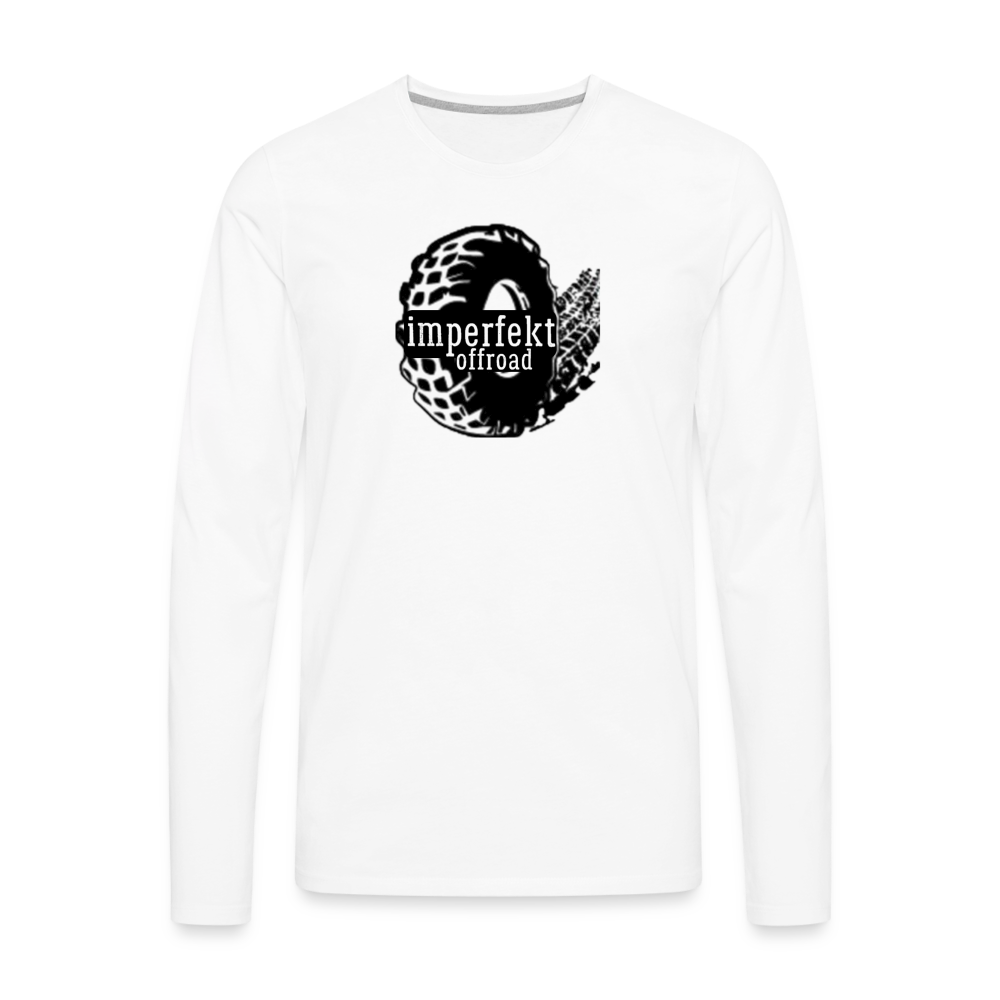 Men's Premium Long Sleeve T-Shirt - white