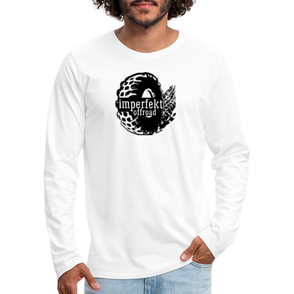 Men's Premium Long Sleeve T-Shirt - white