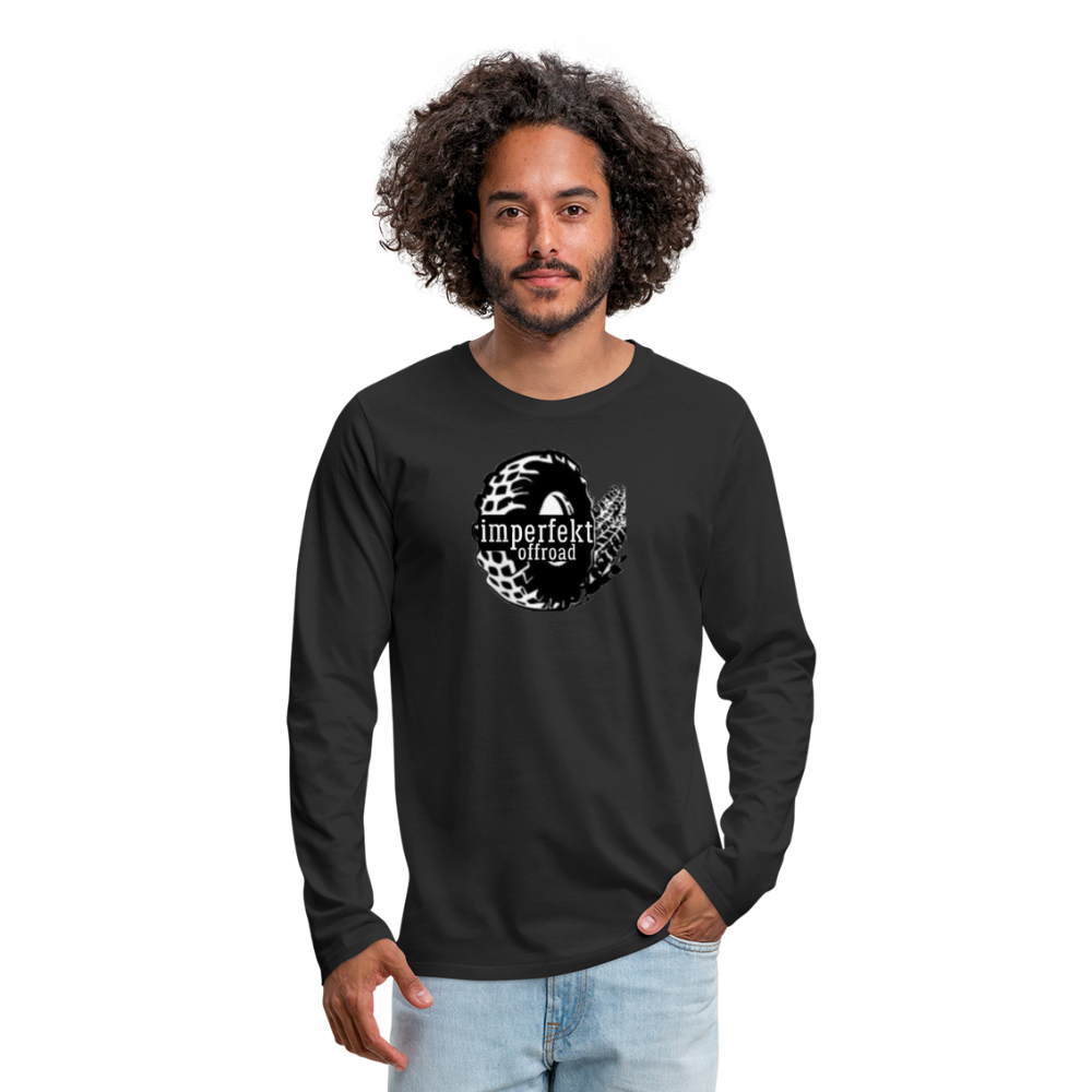 Men's Premium Long Sleeve T-Shirt - black