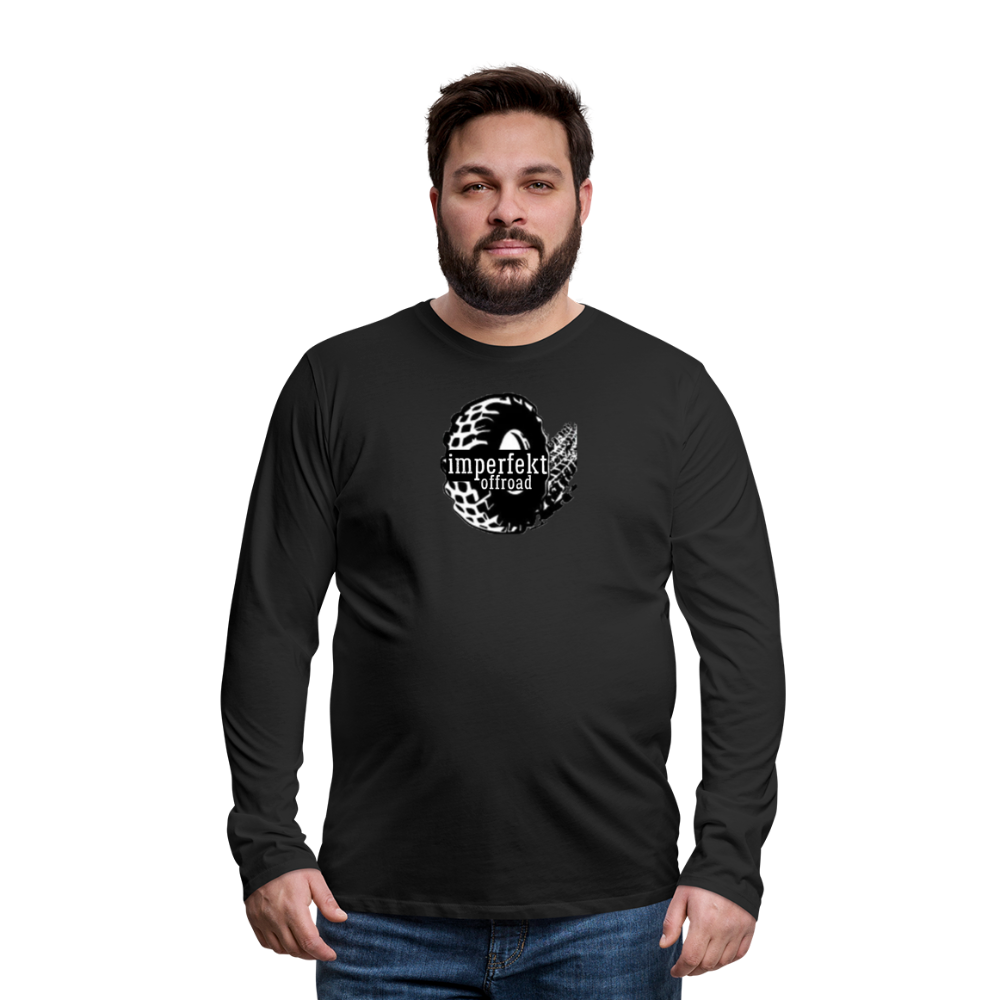 Men's Premium Long Sleeve T-Shirt - black