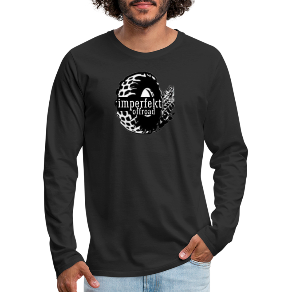 Men's Premium Long Sleeve T-Shirt - black