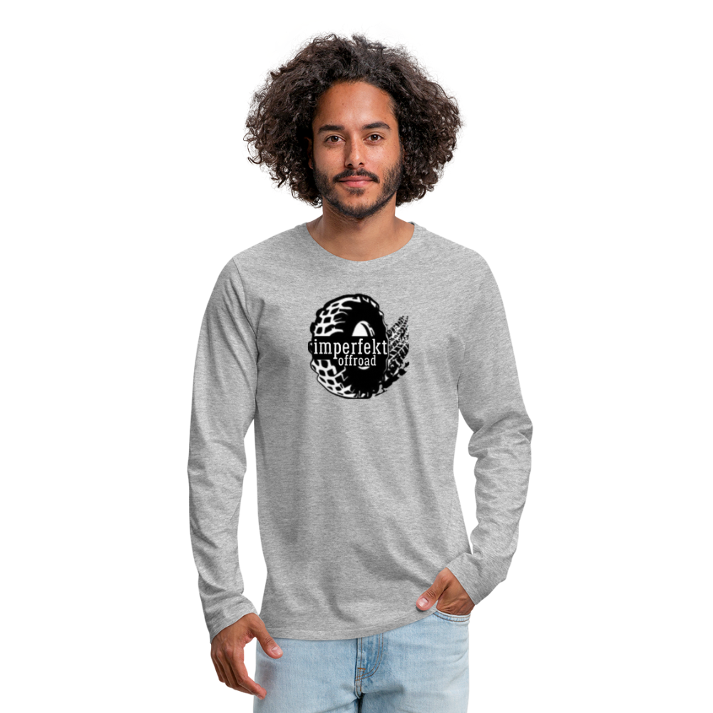 Men's Premium Long Sleeve T-Shirt - heather gray
