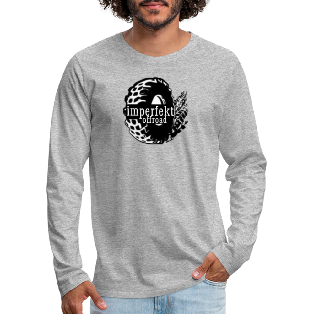 Men's Premium Long Sleeve T-Shirt - heather gray