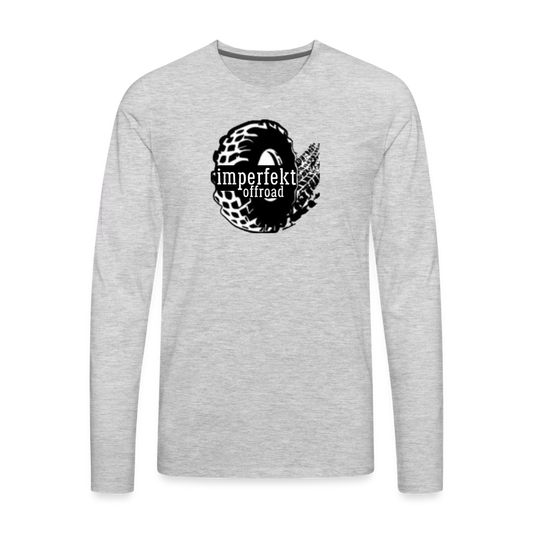 Men's Premium Long Sleeve T-Shirt - heather gray