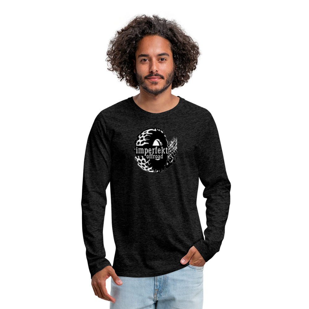 Men's Premium Long Sleeve T-Shirt - charcoal grey