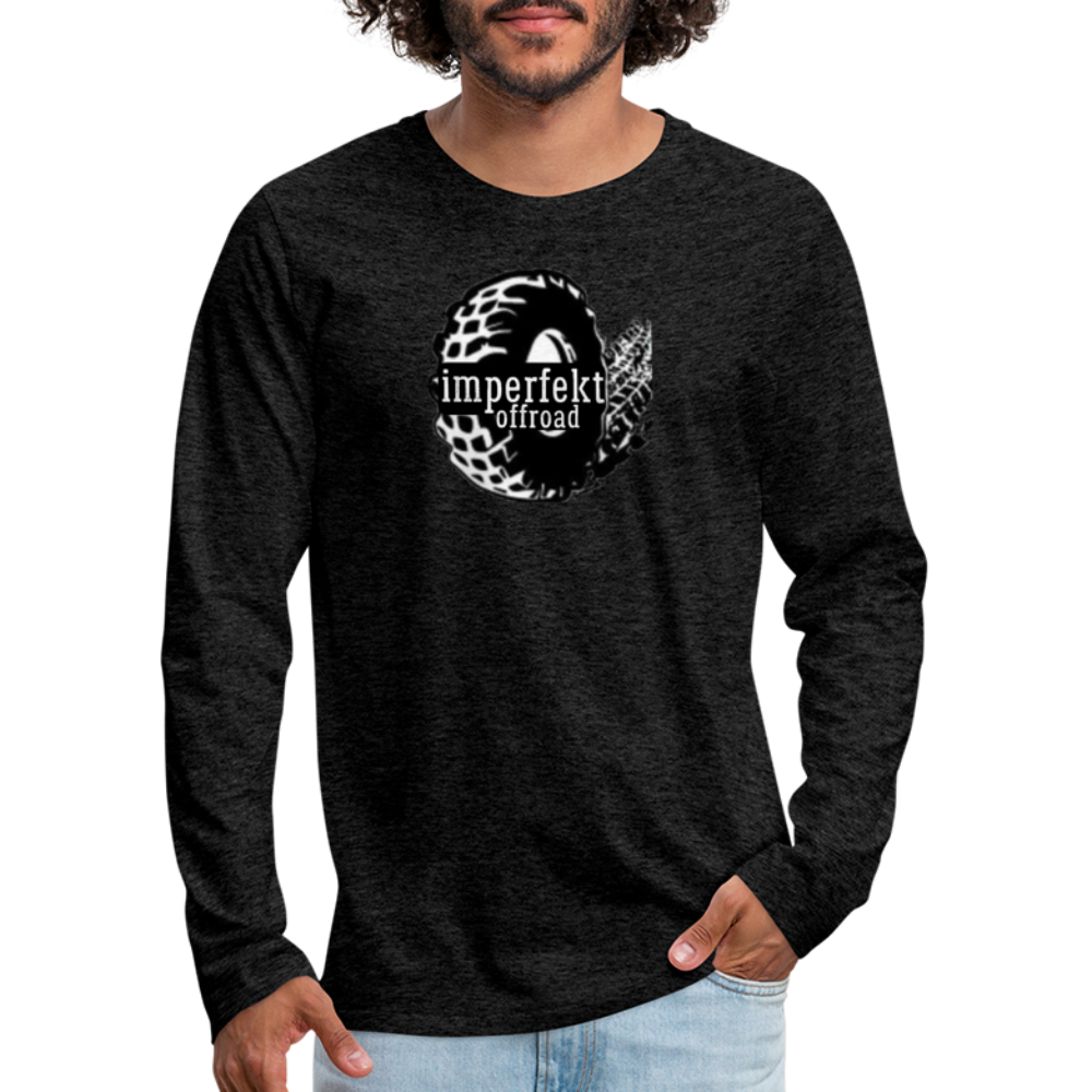 Men's Premium Long Sleeve T-Shirt - charcoal grey