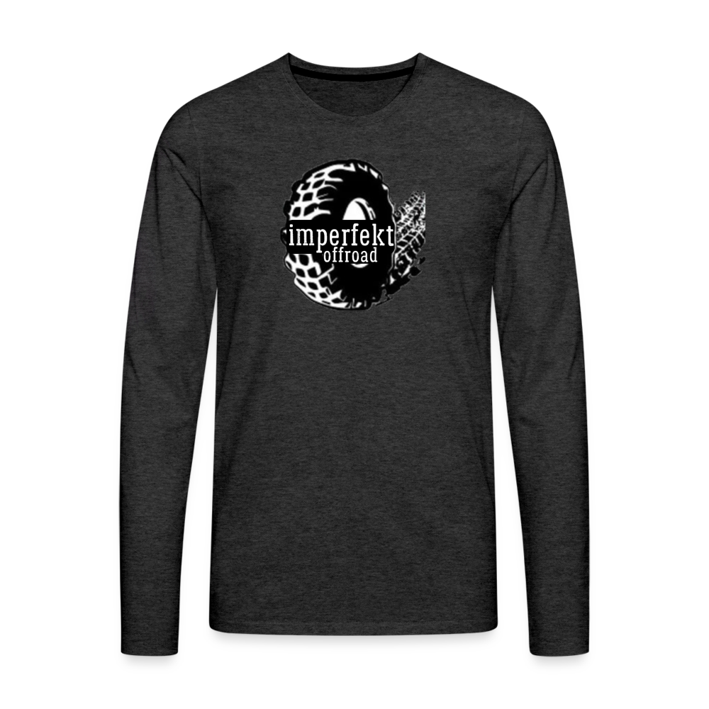 Men's Premium Long Sleeve T-Shirt - charcoal grey