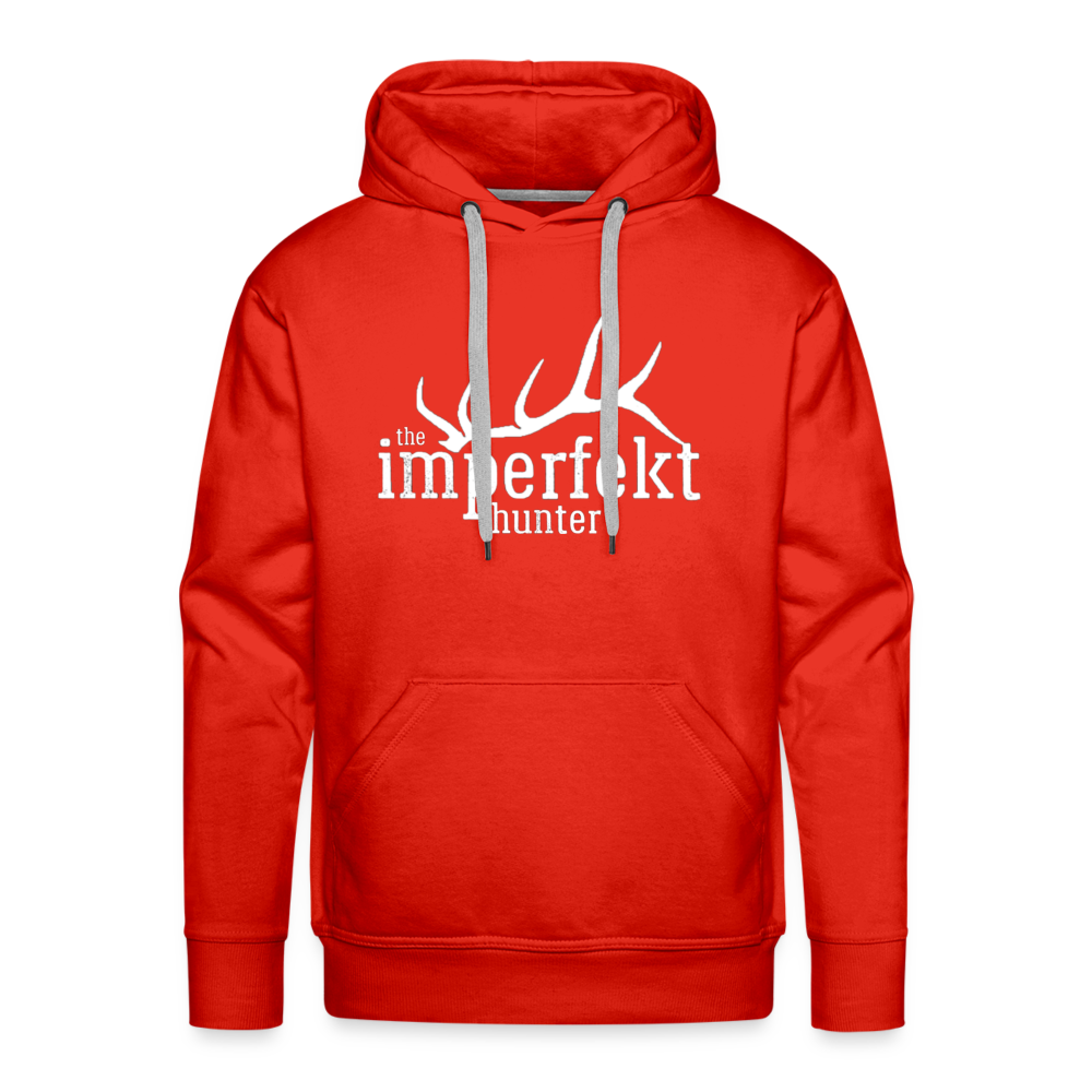the imperfekt hunter men’s premium hoodie - red