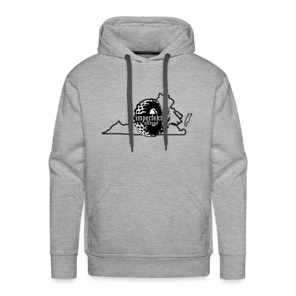 Men’s Premium Hoodie - heather grey