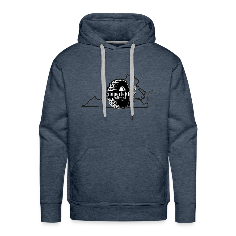 Men’s Premium Hoodie - heather denim
