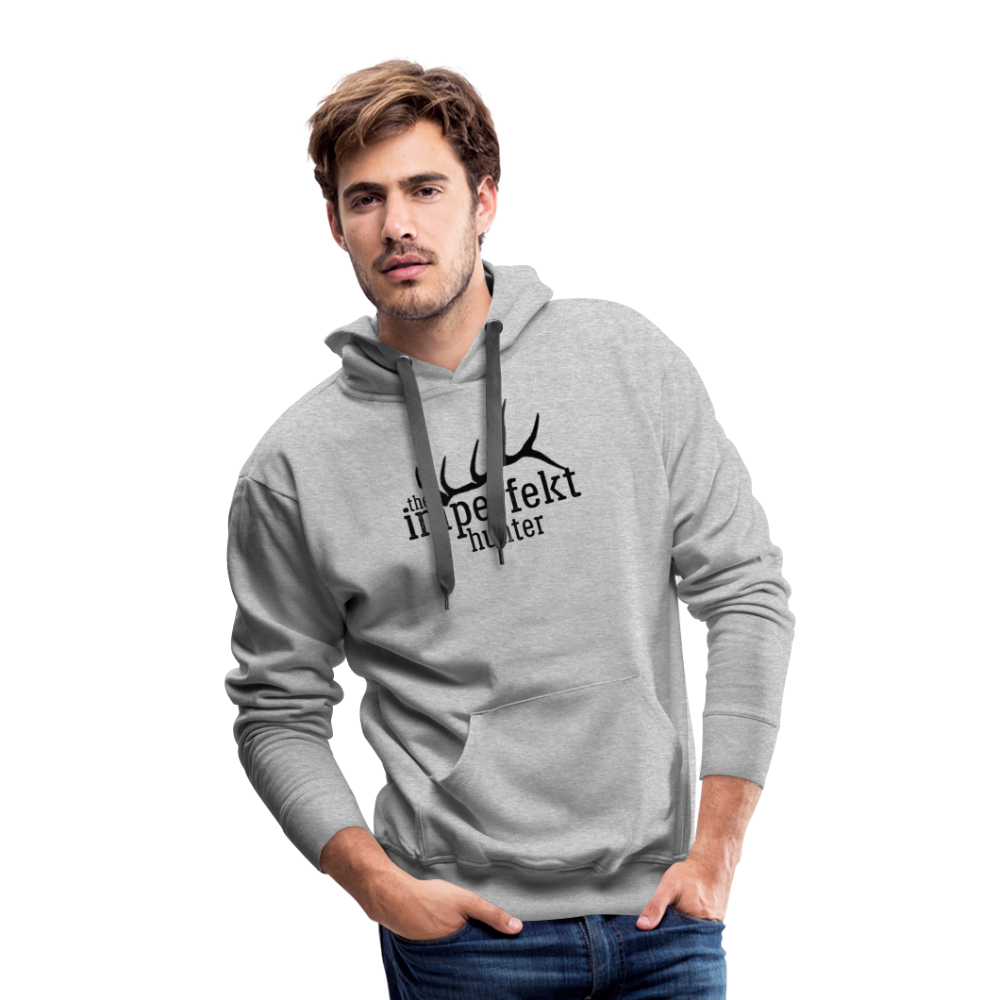 the imperfekt hunter men’s premium hoodie - heather grey