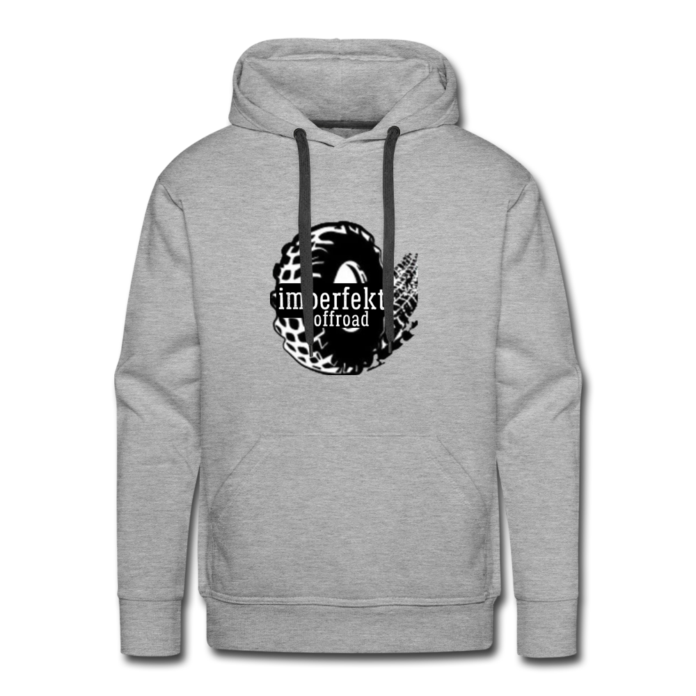 men’s premium imperfekt offroad hoodie - heather grey