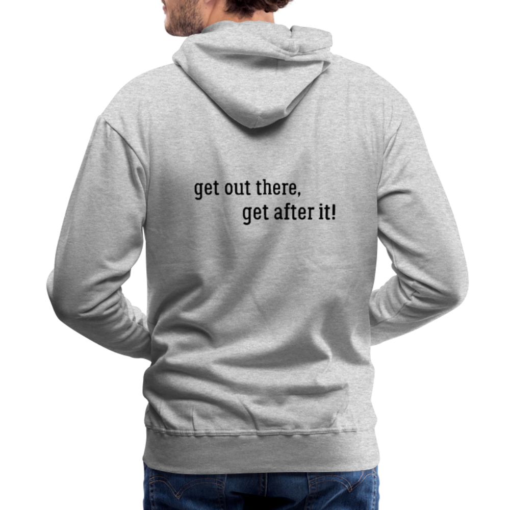 men’s premium imperfekt offroad hoodie - heather grey