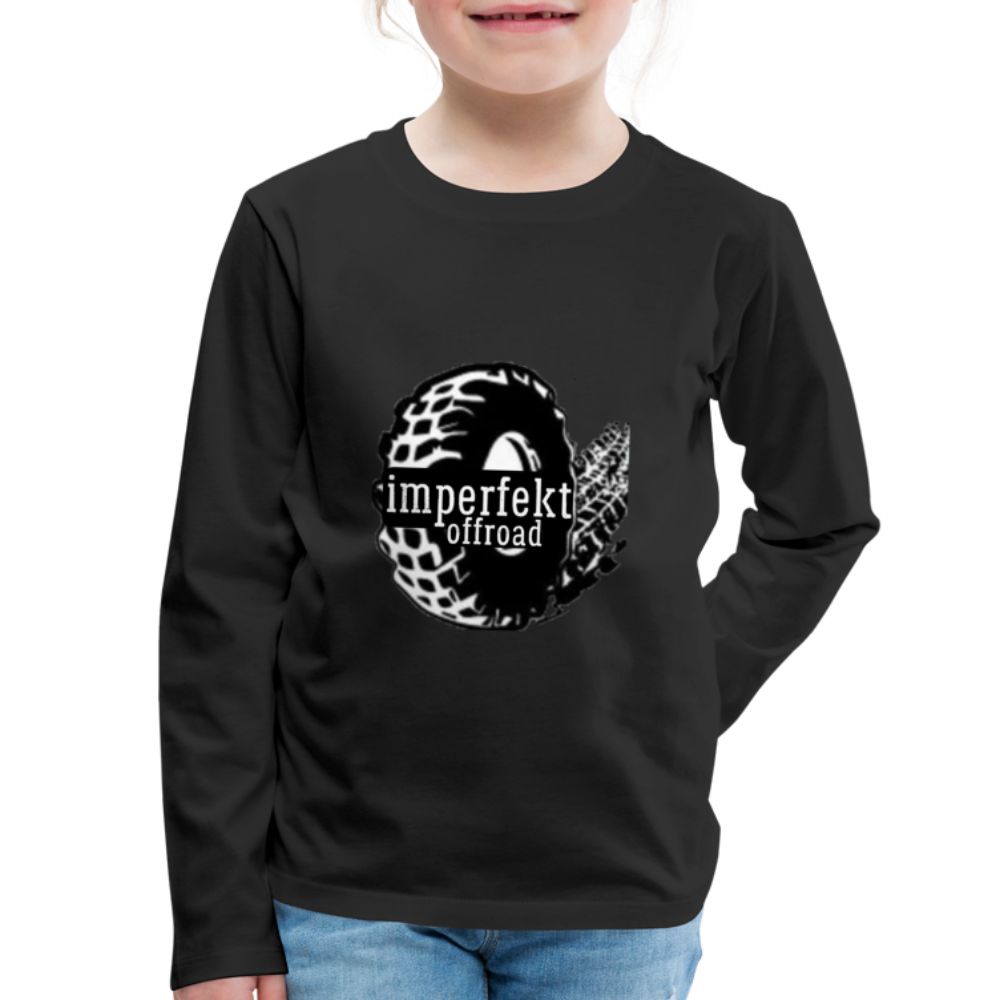 imperfekt offroad kids' premium long sleeve t-shirt - black