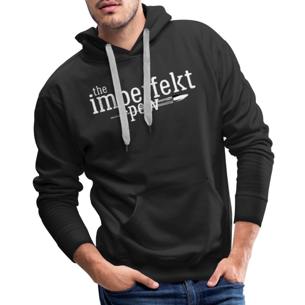 the imperfekt pew men’s premium hoodie - black