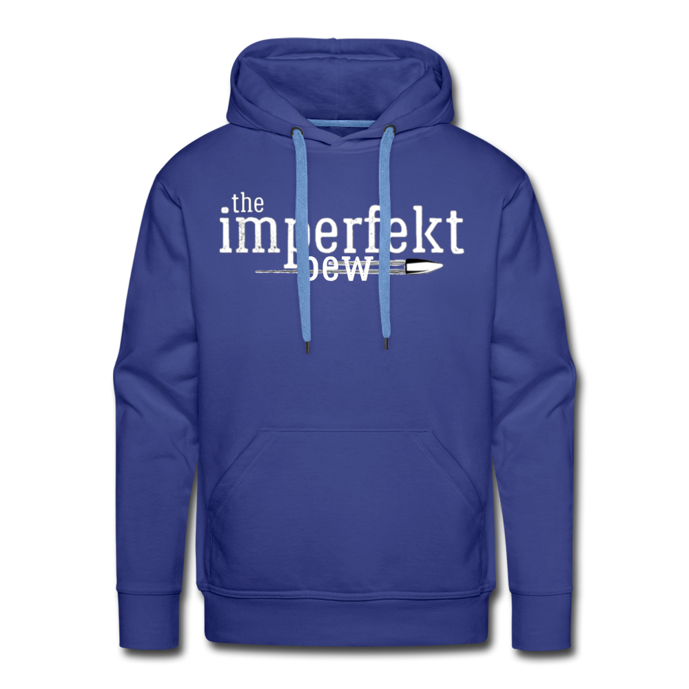 the imperfekt pew men’s premium hoodie - royal blue