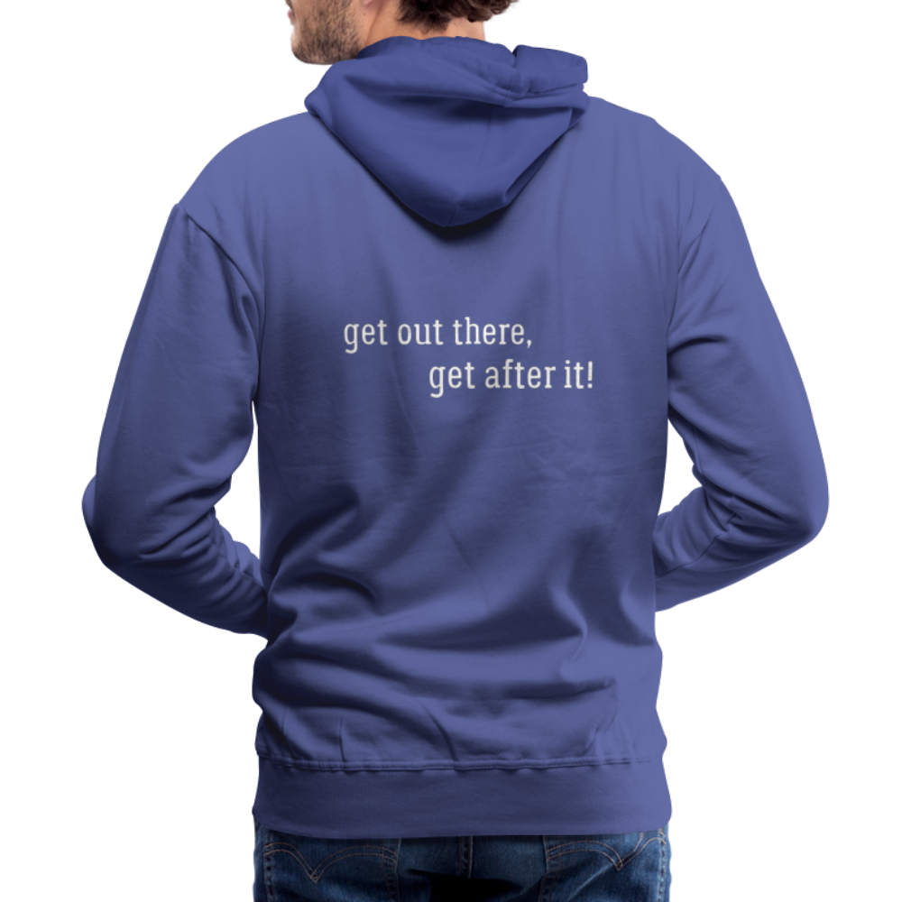 the imperfekt pew men’s premium hoodie - royal blue