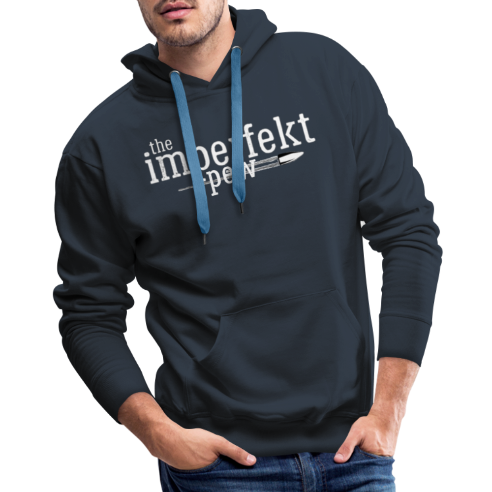 the imperfekt pew men’s premium hoodie - navy