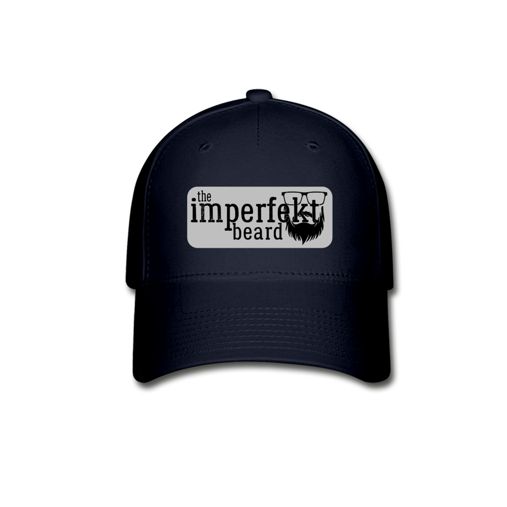 the imperfekt beard baseball cap - navy