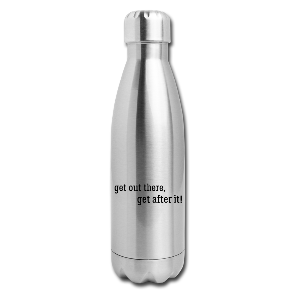 björn imperfekt human insulated stainless steel water bottle - silver