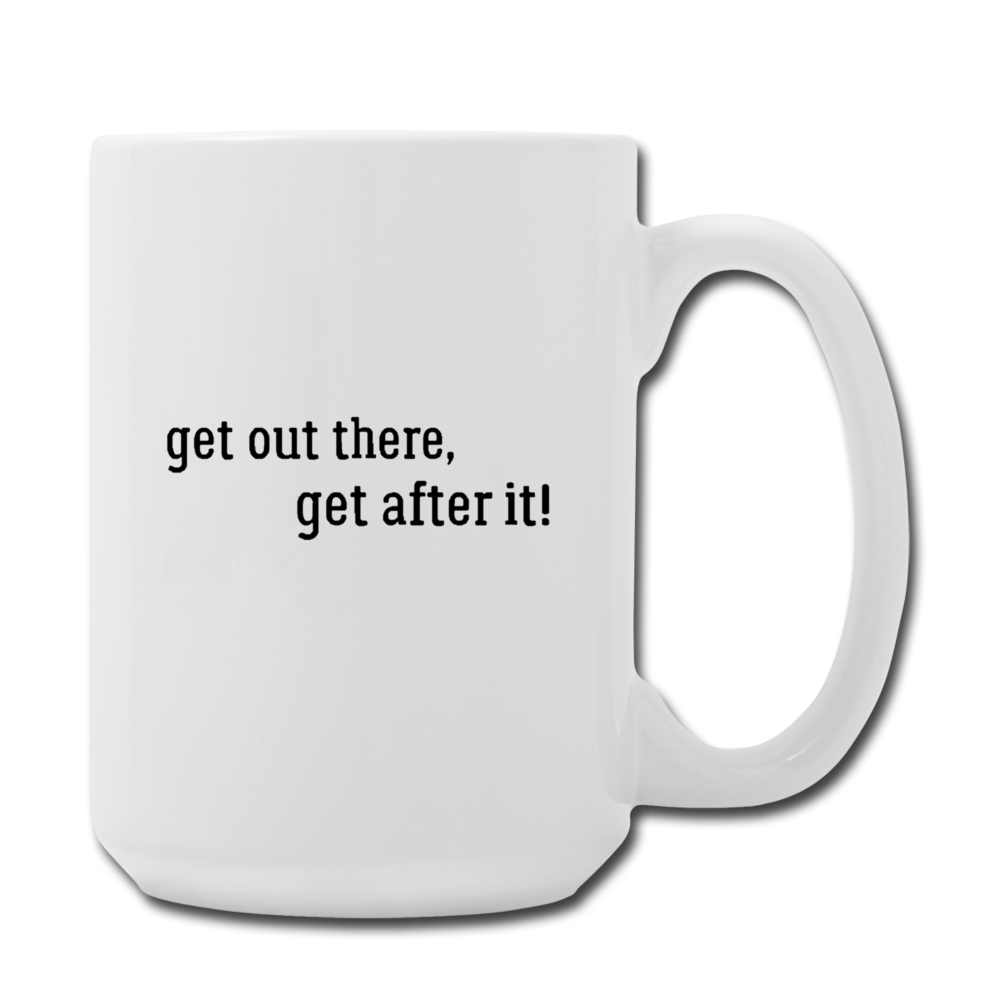 imperfekt coffee/tea mug 15 oz - white