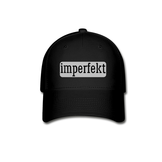 imperfekt baseball cap - black