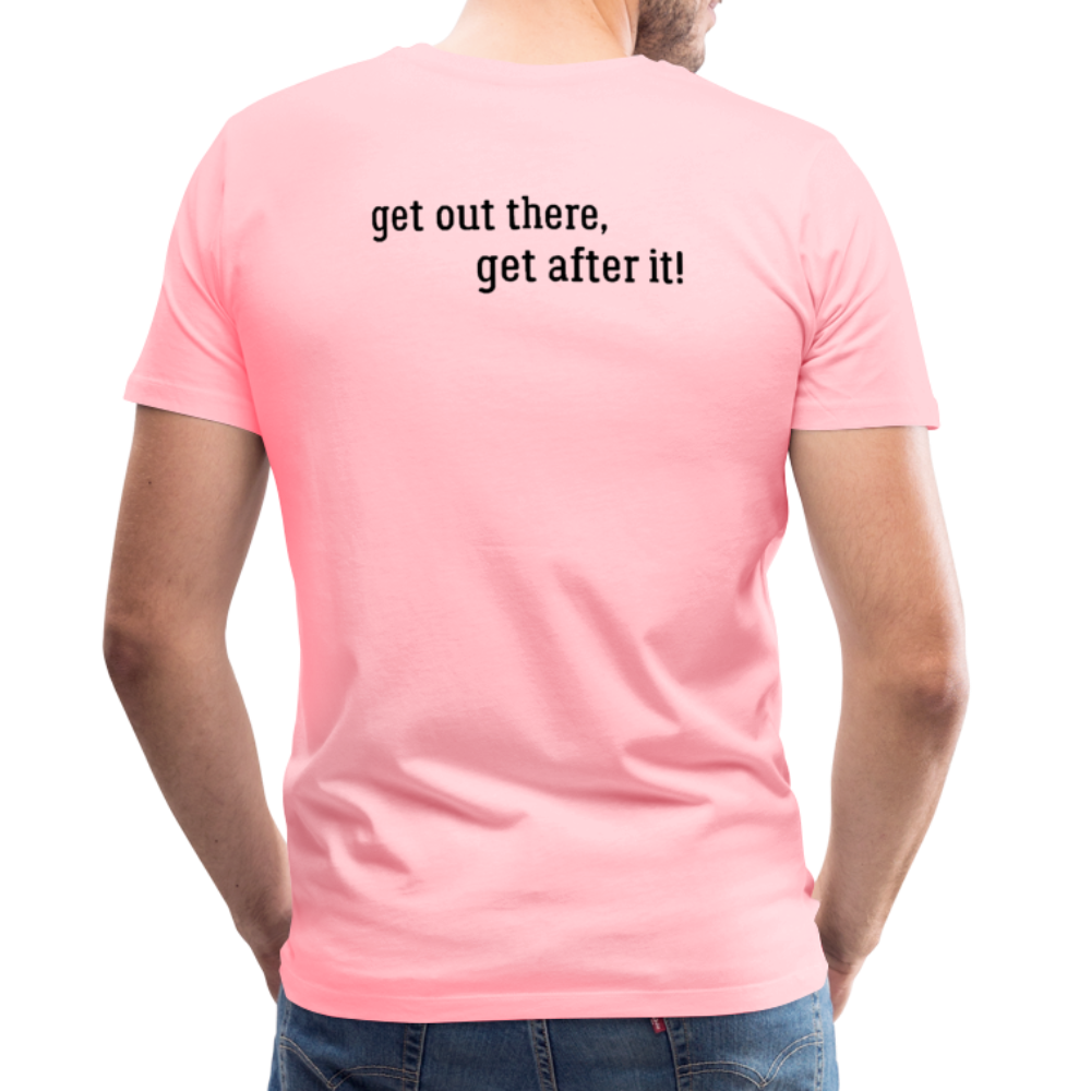 björn imperfekt human men's premium t-shirt - pink