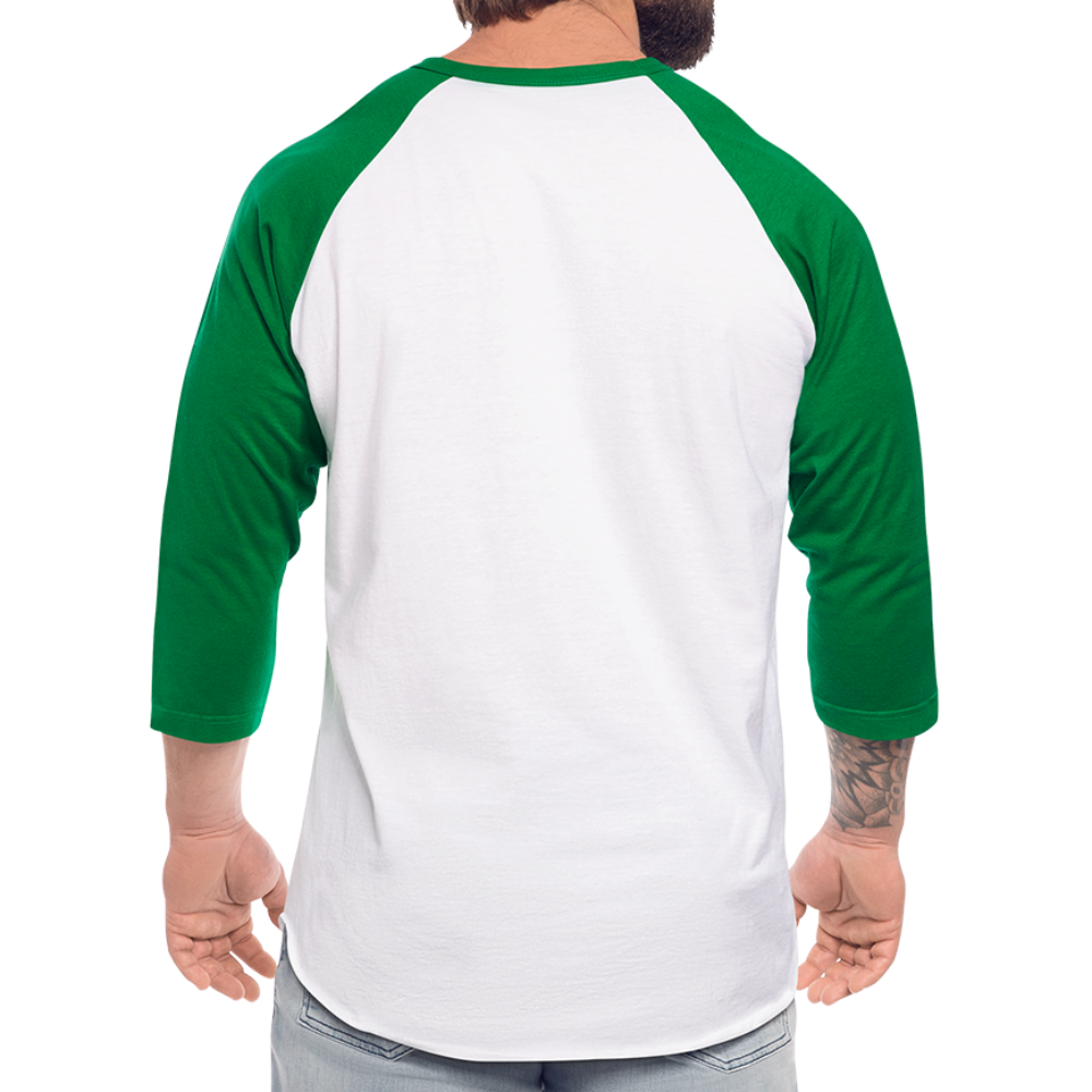 imperfekt offroad virginia baseball t-shirt - white/kelly green