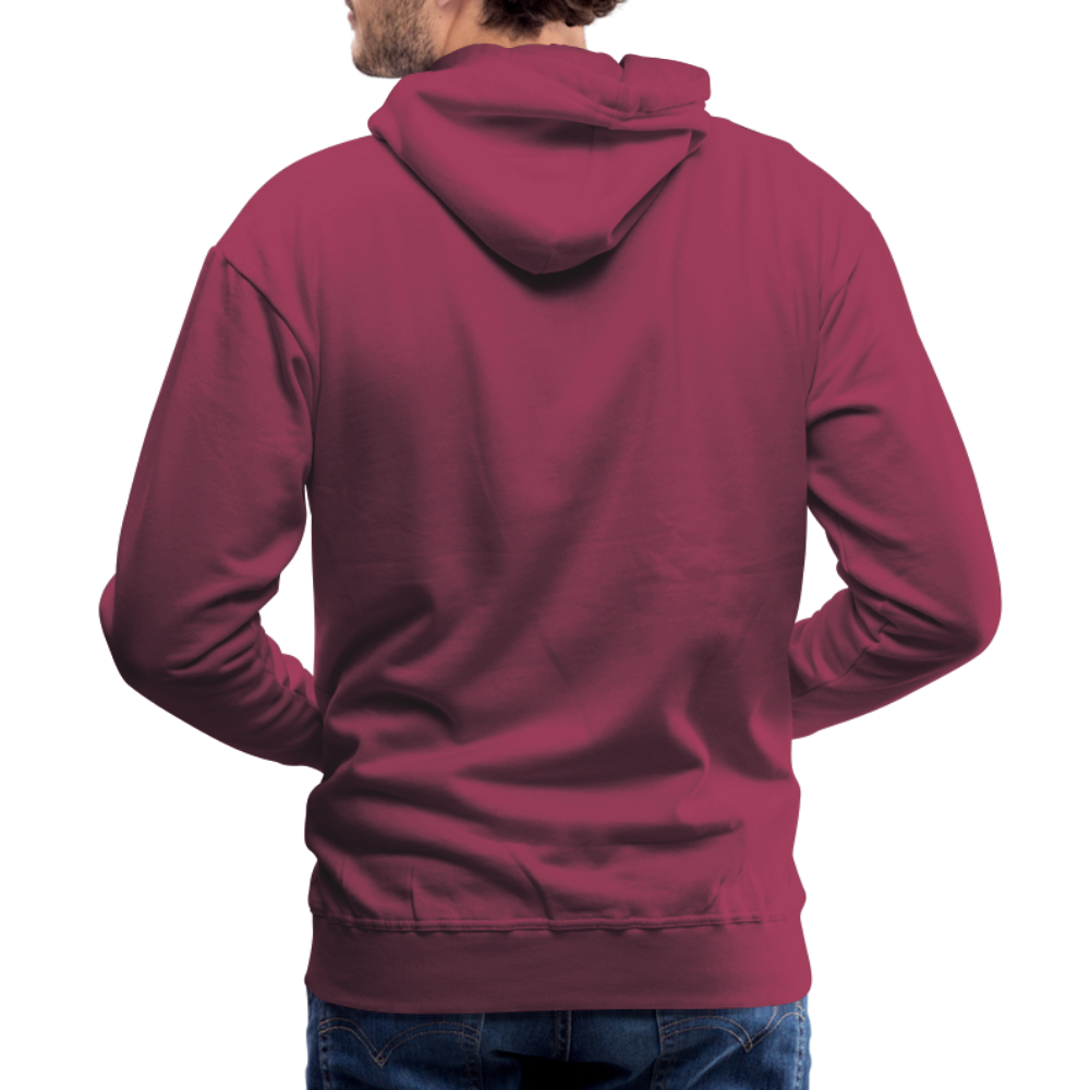 imperfekt men’s premium hoodie - burgundy