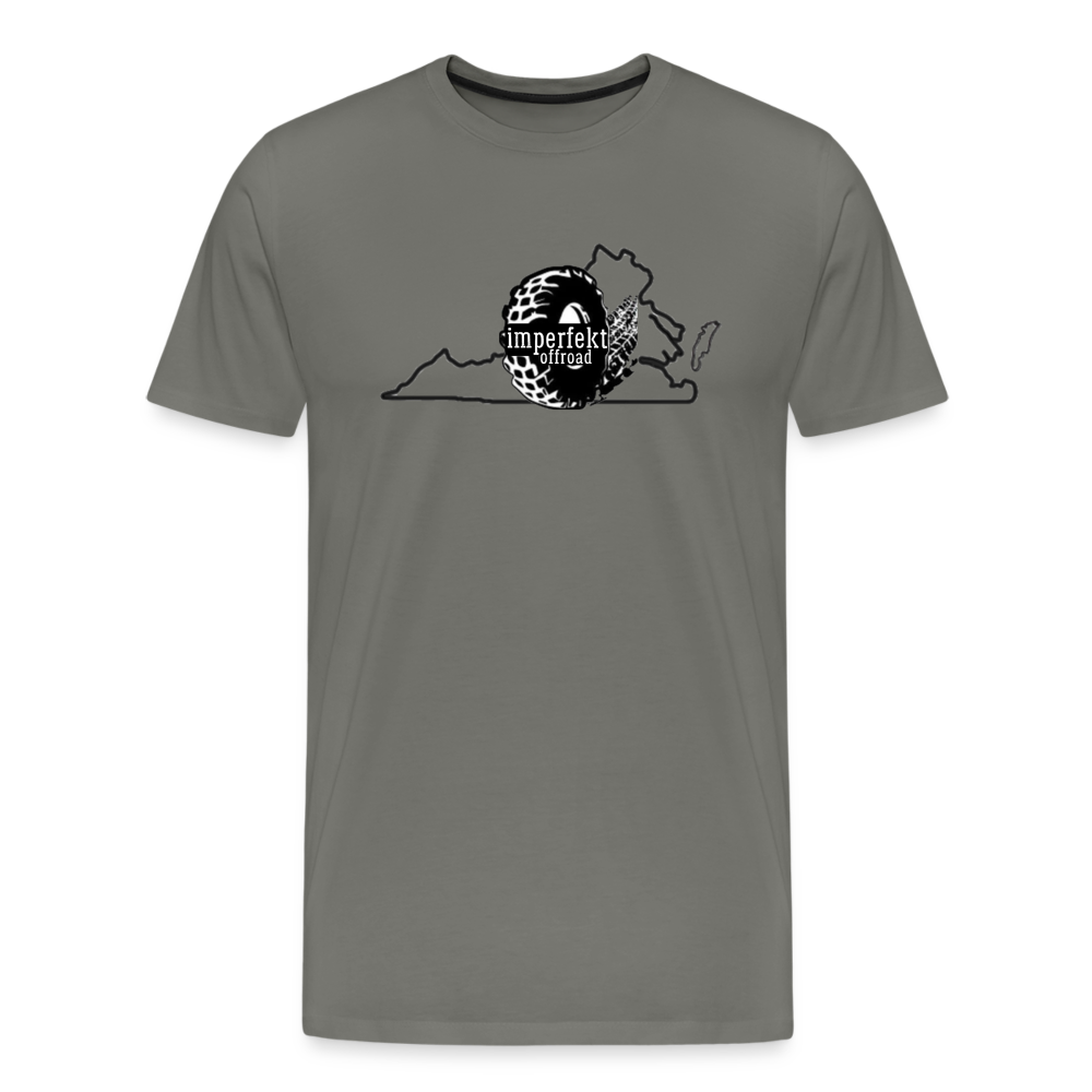 Men's Premium T-Shirt - asphalt gray