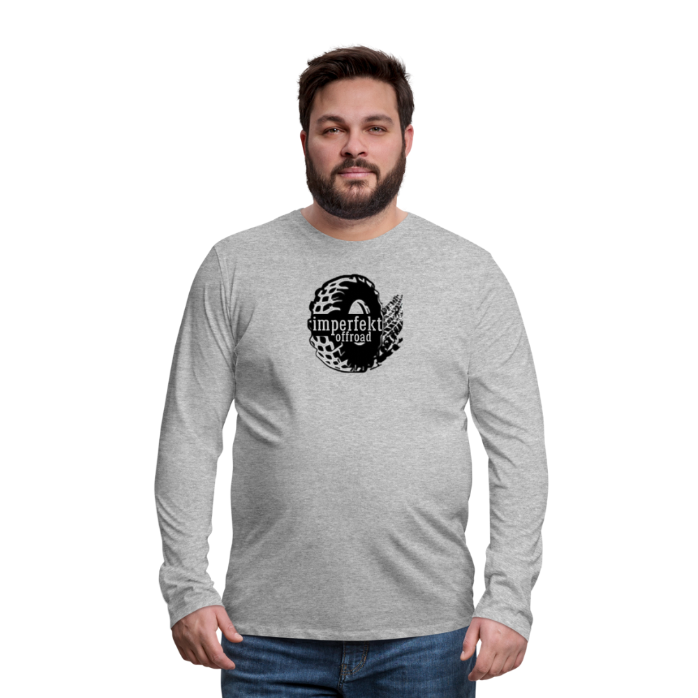 Men's Premium Long Sleeve T-Shirt - heather gray