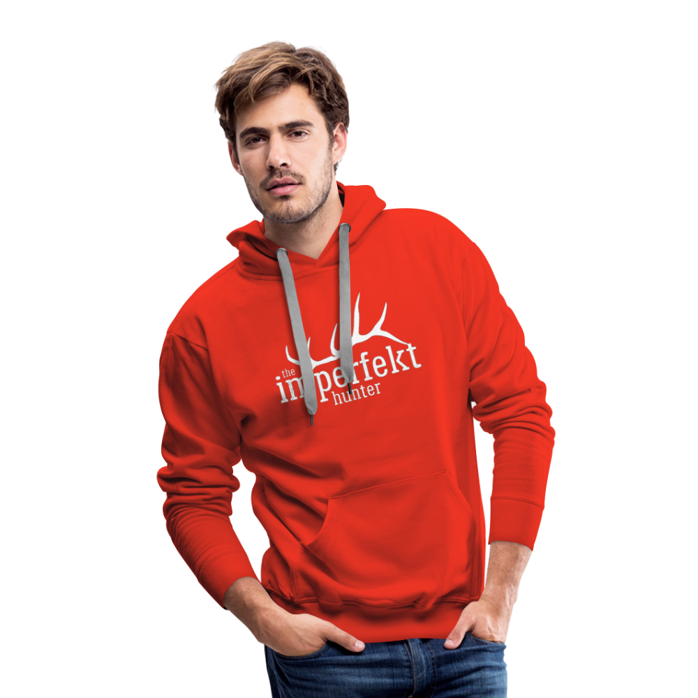 the imperfekt hunter men’s premium hoodie - red