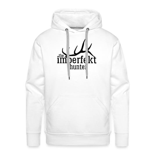 the imperfekt hunter men’s premium hoodie - white